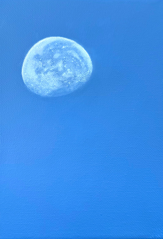 blue moon print