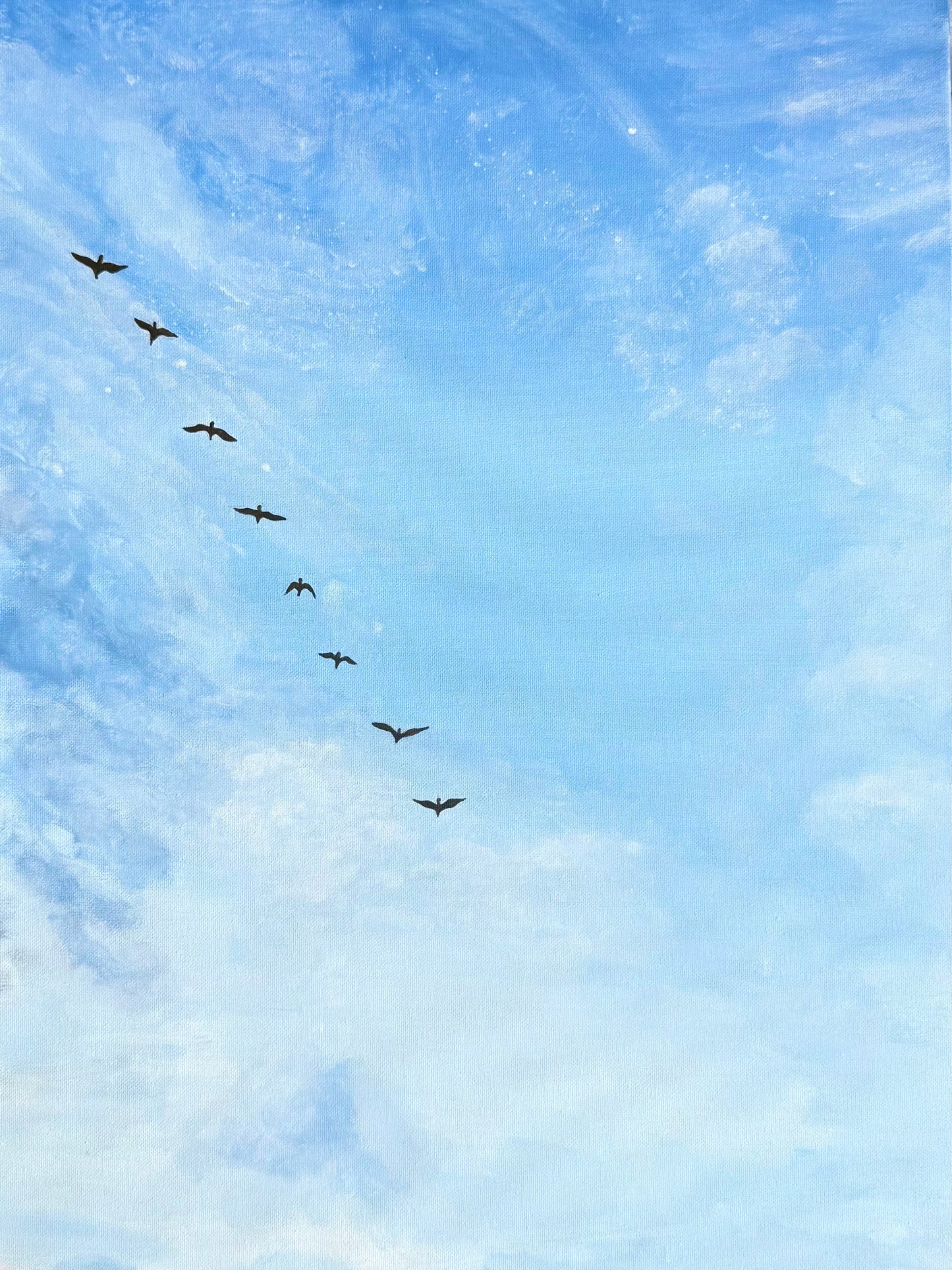 meet me in the sky print