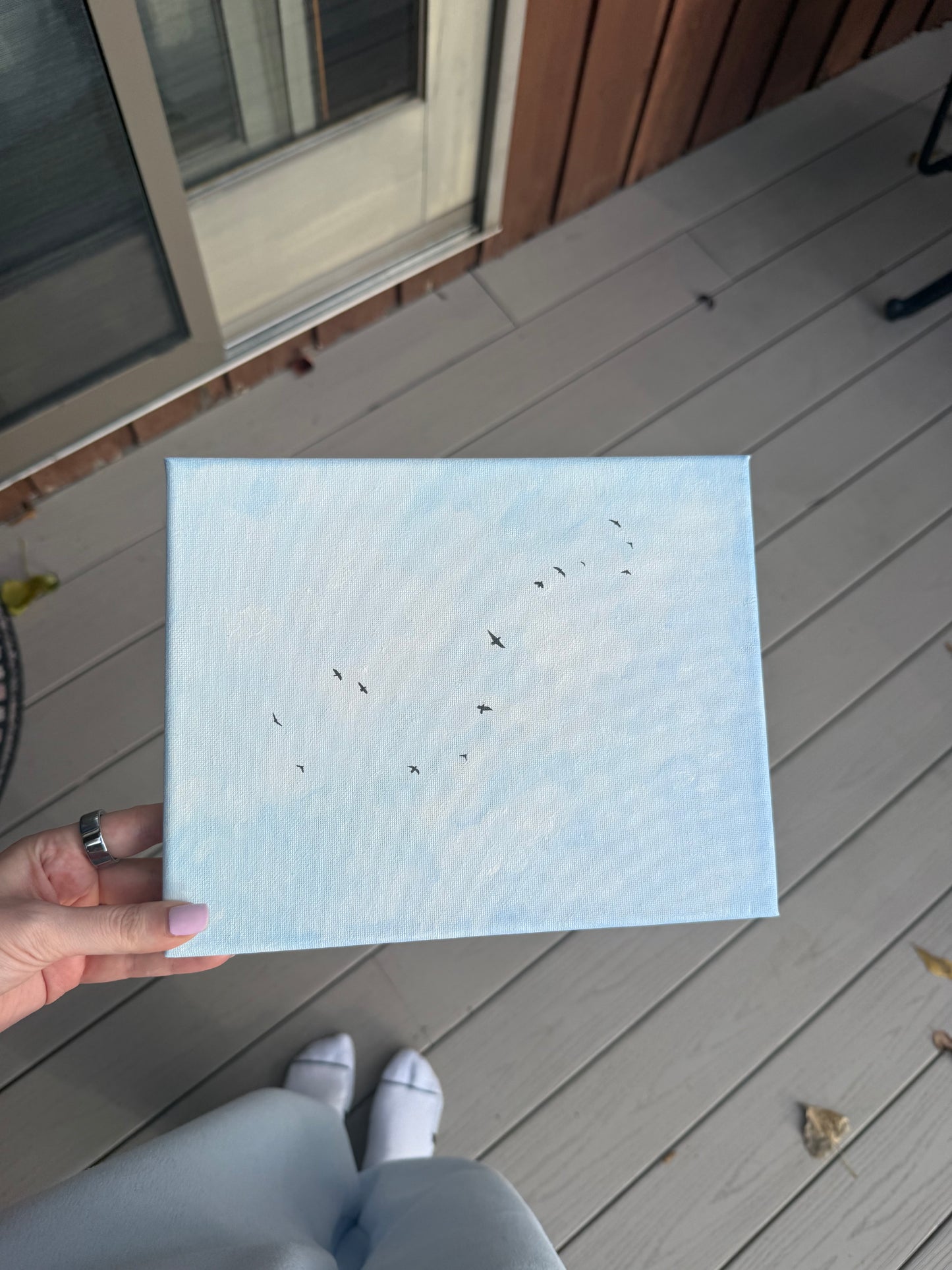Scorpio Skies 8" x 10"